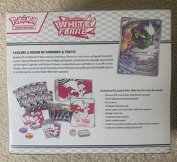 White Flare ETB (Elite Trainer Box) New Factory Sealed Pokemon TCG - Image 2