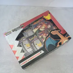 Pokemon TCG Celebrations Lance's Charizard V Box New Sealed box has some wear. 820650809392 - Image 1