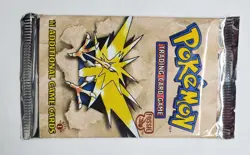 Pokemon Fossil First Edition Booster Pack Factory Sealed Zapdos MINT! 4702771060714 - Image 2