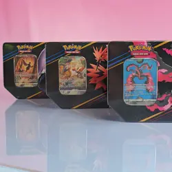 CROWN ZENITH US TIN ART SET GALARIAN BIRDS POKEMON SWSH12.5 2023 ENG OVP SEALED - Image 2