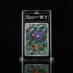Pokemon Haunter #027 ME: Mega Evolution Promo Holofoil TAG 9 cert #N7814215 - Image 1