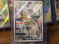 Fraxure 077/064 Sv: Shrouded Fable Holo Illustration Rare Pokemon TCG - Image 1