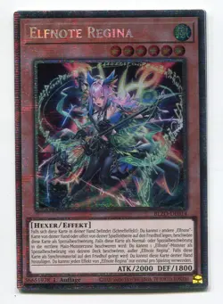 Yu-Gi-Oh! Elfnote Regina Starlight Rare BLZD-DE014 - Image 1