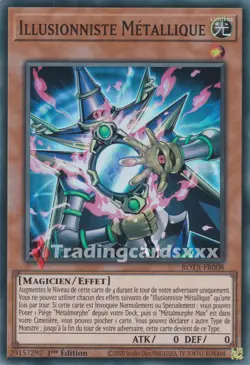 Yu-Gi-Oh! Illusionniste Metallique : SR ROTA-FR008 - Image 1