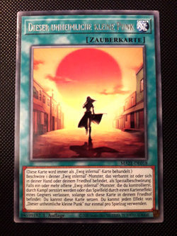 Yu-Gi-Oh! Dieser unheimliche kleine Punk, MAZE-DE018, Rare, 1. Auflage, NM - Image 1