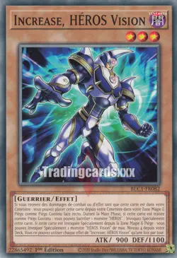 Yu-Gi-Oh! Increase, HEROS Vision : C BLC1-FR082 - Image 1