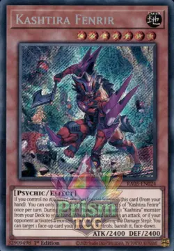 1st ed Kashtira Fenrir secret rare RA05-EN024 Yugioh - Image 1