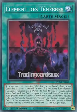 Yu-Gi-Oh! Element des Tenebres : C PHNI-FR063 - Image 1