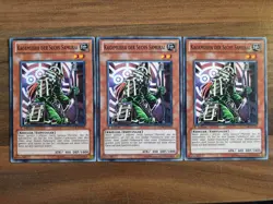 3x Yu-Gi-Oh! STOR-DE025 Kagemusha der Sechs Samurai Common NM 1st - Image 1