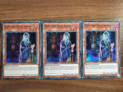 3x Yu-Gi-Oh! SPWA-DE042 Hand der Sechs Samurai Super Rare NM 1st - Image 1