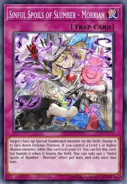 Sinful Spoils of Slumber - Morrian MP25-EN202 1st ED Yu-Gi-Oh! ULTRA RARE - Image 1