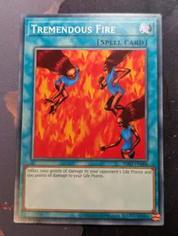 Tremendous Fire - MRD-EN088 - Common - 25th Anniversary - YuGiOh - VLP - Image 1