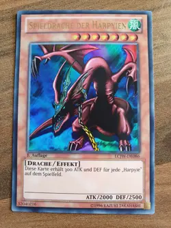Yu-Gi-Oh! LCJW-DE086 Spieldrache der Harpyien Ultra Rare NM 1st Ed - Image 1