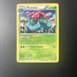 Pokemon TCG Venusaur Holo Card Dark Explorers 3/108 - Image 1