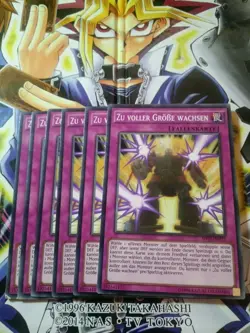 ✅YuGiOh 1x ZU VOLLER GROßE WACHSEN SHVI-DE077 COMMON TOP SHIPPING BOOSTERFRESH✅ - Image 1