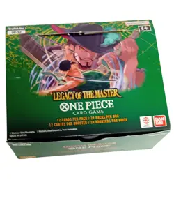 One Piece Legacy of the Master Card Game Mixed Opened Box Preowned - Image 1