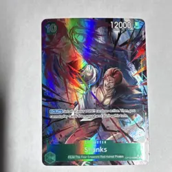 One Piece CCG Shanks OP13-028 FILM The Four Emperors Holo 12000 Power-alt - Image 1