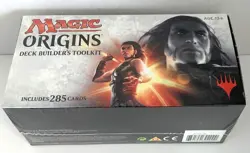 MTG Magic the Gathering ORIGINS Deck Builder's Toolkit NEW Factory Sealed 2015 - Image 1