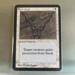 Black Ward Alpha Edition MTG NM - Image 1