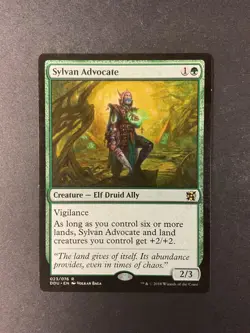 Sylvan Advocate - Elves vs Inventors - Magic the Gathering - MTG - Image 1