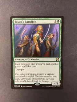Talara's Battalion - Elves vs Inventors - Magic the Gathering - MTG - MP HP - Image 1
