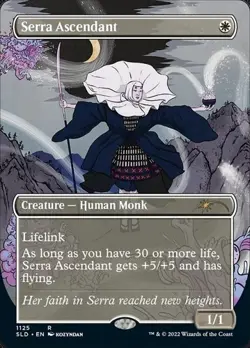 Serra Ascendant - Foil Extended Art SLD NM MTG - Image 1