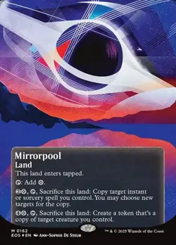 Mirrorpool (#162) - Galaxy Foil Extended Art EOS LP MTG - Image 1