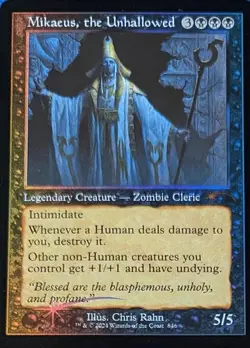 Mikaeus, the Unhallowed - Foil Retro Frame SLD NM MTG - Image 1