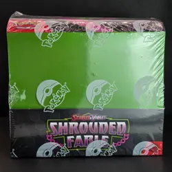 Pokemon SV6.5 Shrouded Fable 3-Pack Blister Pecharunt DISPLAY BOX (12 Blisters) - Image 1