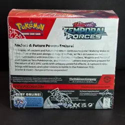 Sealed Pokemon Temporal Forces Booster Box SV05- Scarlet & Violet - Image 4