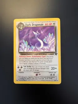 Pokemon TCG - Dark Dragonair Team Rocket 33/82 Uncommon WOTC - MP - Image 1