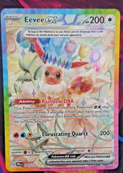 Pokemon Eevee TCG Sir 167/131 Prismatic Evolutions Special Illustration Rare NM - Image 1