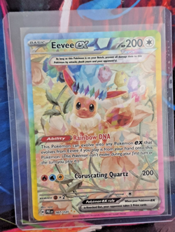 Pokemon Eevee TCG Sir 167/131 Prismatic Evolutions Special Illustration Rare NM - Image 2