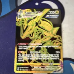Pokemon Rayquaza VMAX Evolving Skies Holo Full Art Rare 320 HP English - Image 1