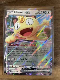 Meowth ex 062/088 Pokemon Me03: Perfect Order Double Rare - Image 1
