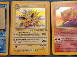 Pokemon Flareon 3/64 Jolteon 4/64 Flareon 12/64 Jungle Holo LP - Image 5
