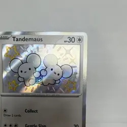 Tandemaus - 209/091 - Pokemon TCG: Paldean Fates - Baby Shiny - NM - Image 2
