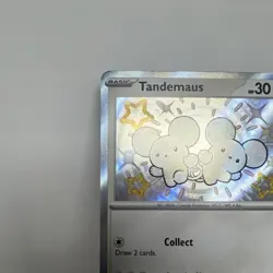 Tandemaus - 209/091 - Pokemon TCG: Paldean Fates - Baby Shiny - NM - Image 3