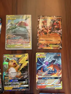 20 Pokemon TCG GX V Lot - Charizard GX, Zamazenta V Gold, Dragonite GX + More! - Image 4