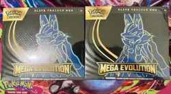 Pokemon Mega Evolution Sealed Lucario ETB Bundle (Lot of 2) - Image 1