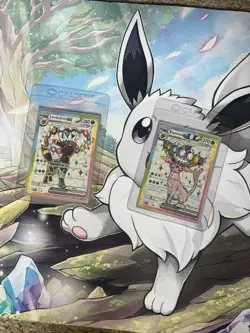 Pokemon Prismatic - Umbreon 176 & Espeon 175 EX Premium Figure Collection Promo - Image 5