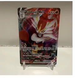 Pokemon TCG Cinderace VMAX 036/192 Rebel Clash Ultra Rare Full Art Holo - Image 1