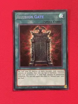Yugioh! Illusion Gate Maze of Muertos MZMU-EN023 1st Edition Secret Rare NM - Image 1