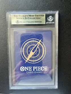 One Piece OP12 English 3rd Anniversary Silver #093 Marshall D. Teach BGS 9.5 - Image 3