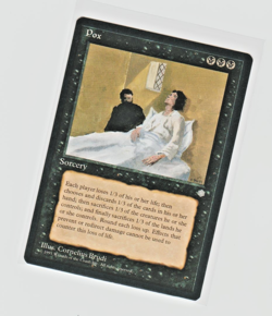 Magic the Gathering ~ MTG ~ 1x Pox ~ ICE AGE ~ M/NM - Image 1