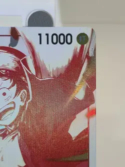 ☠ Monkey D. Luffy One Piece Japanese ST10-006 Holo *CLEAN - Image 5