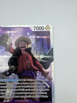 • Monkey.D.Luffy • ST26-005 SR Starter Deck Purple/Black Holo One Piece TCG NM - Image 3