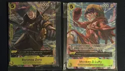 One Piece TCG - Illustration Box Vol. 3 - Monkey D Luffy & Roronoa Zoro Promo - Image 1