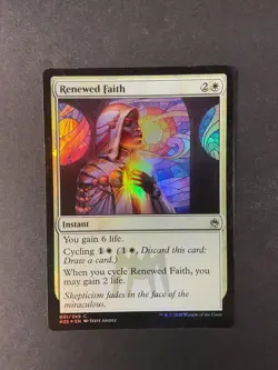 Renewed Faith - Foil - Masters 25 - Magic the Gathering - MTG - Image 1
