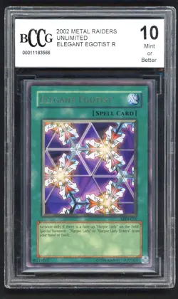 Yu-Gi-Oh! Cards - BCCG 10 Elegant Egotist R MRD-024 - Metal Raiders MINT - Image 1